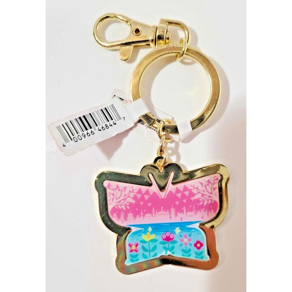 Disney Epcot International Flowers and Garden Festival 2024 Butterfly Keychain